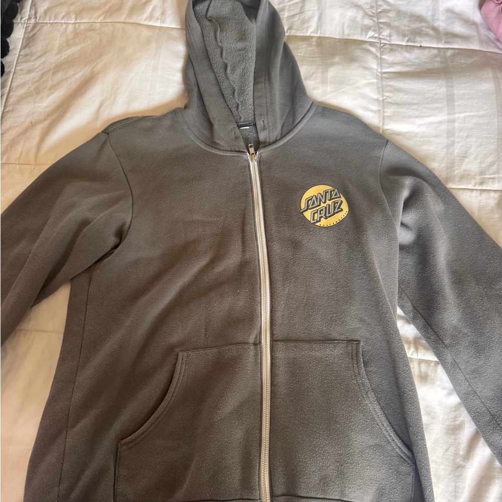 Santa Cruz Skateboards Gray Hoodie